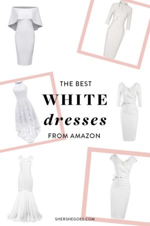 Amazon Fashion Finds: The Best White Dresses to Wear All Summer