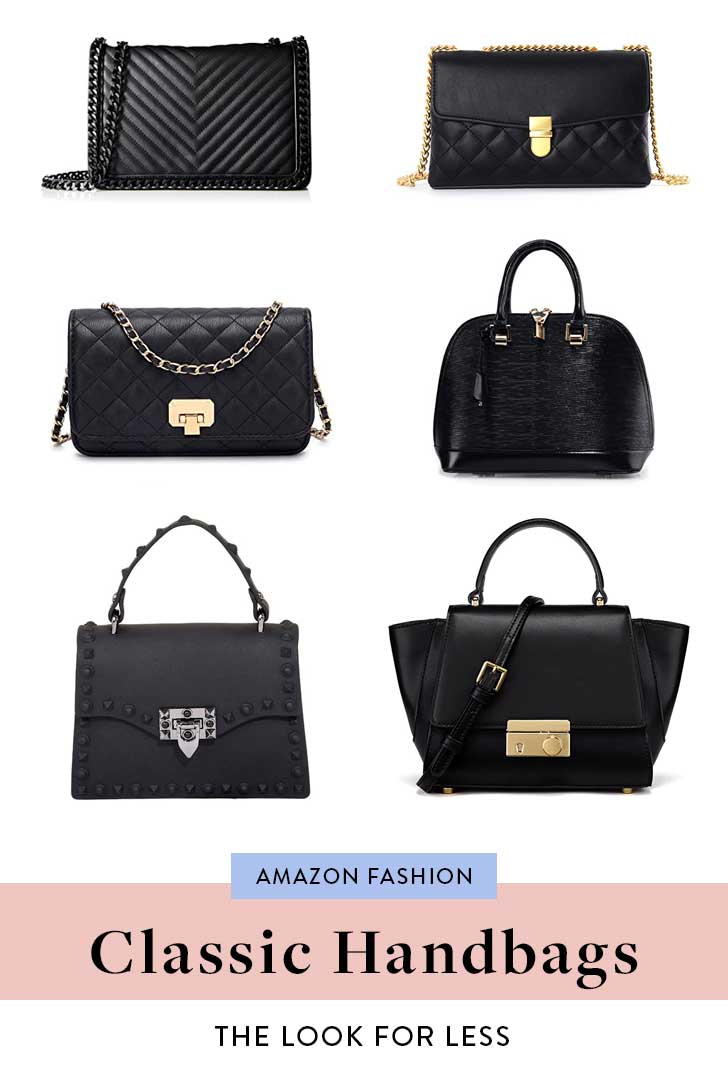 Amazon-Designer-Inspired Black-Handbags