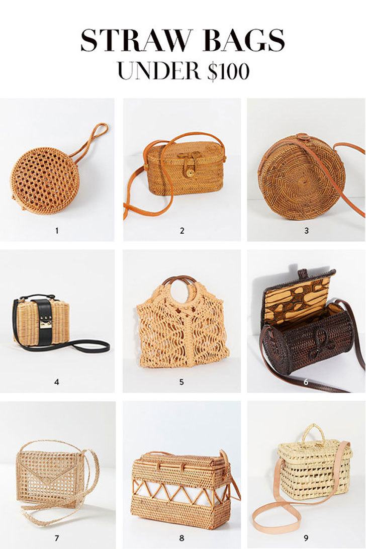 straw purses