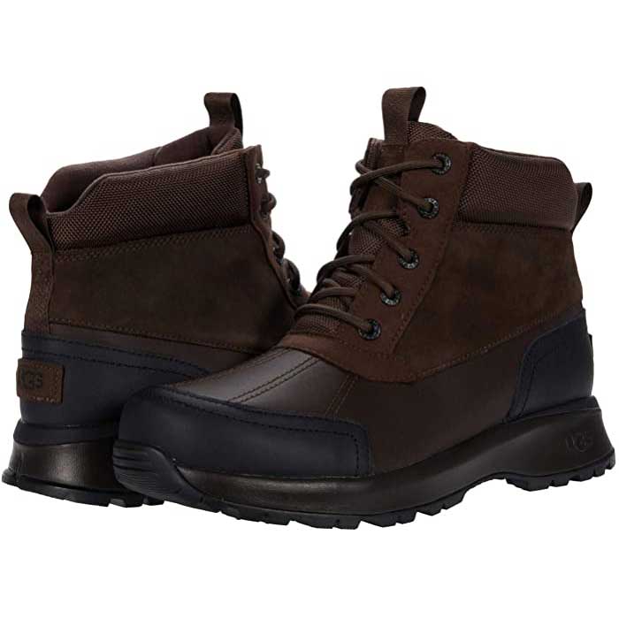 Mens leather shop duck boots