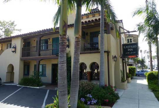 Best Hotels in Santa Barbara CA Castillo Inn