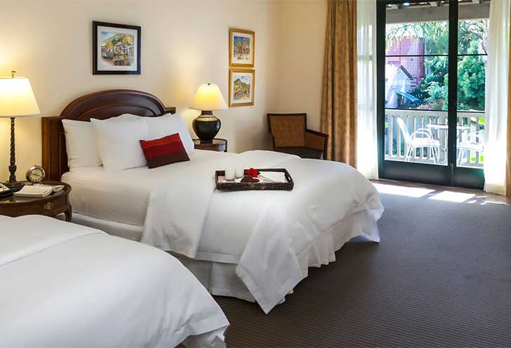 Best Hotels in Santa Barbara CA Spanish Garden