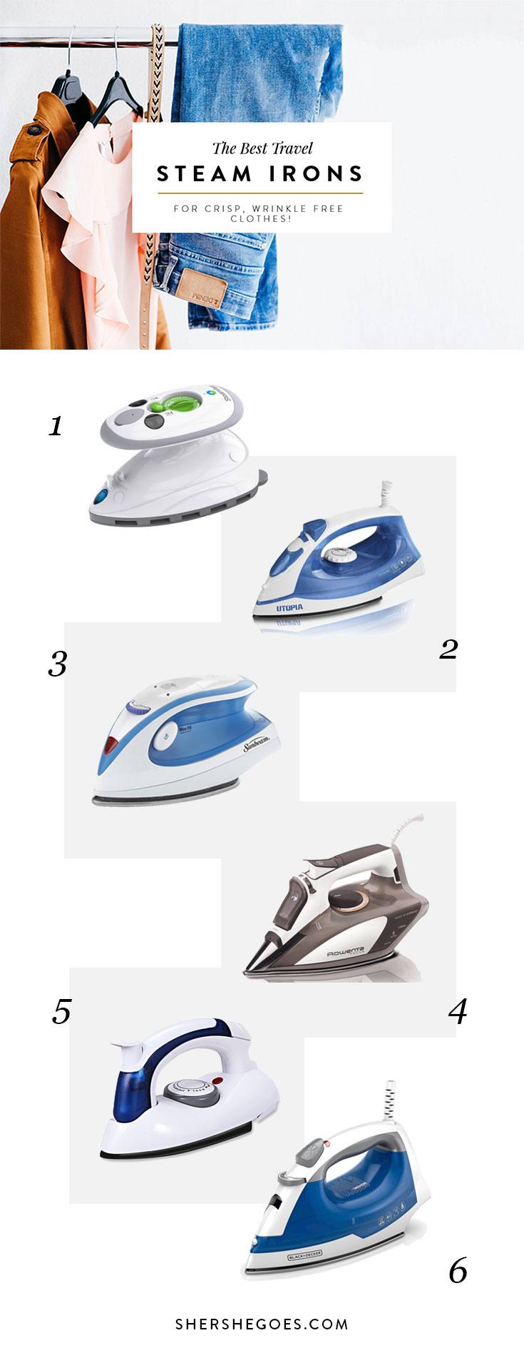 best travel steam iron