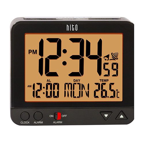 Best Travel alarm Clock HITO Atomic Bedside Travel Alarm Clock