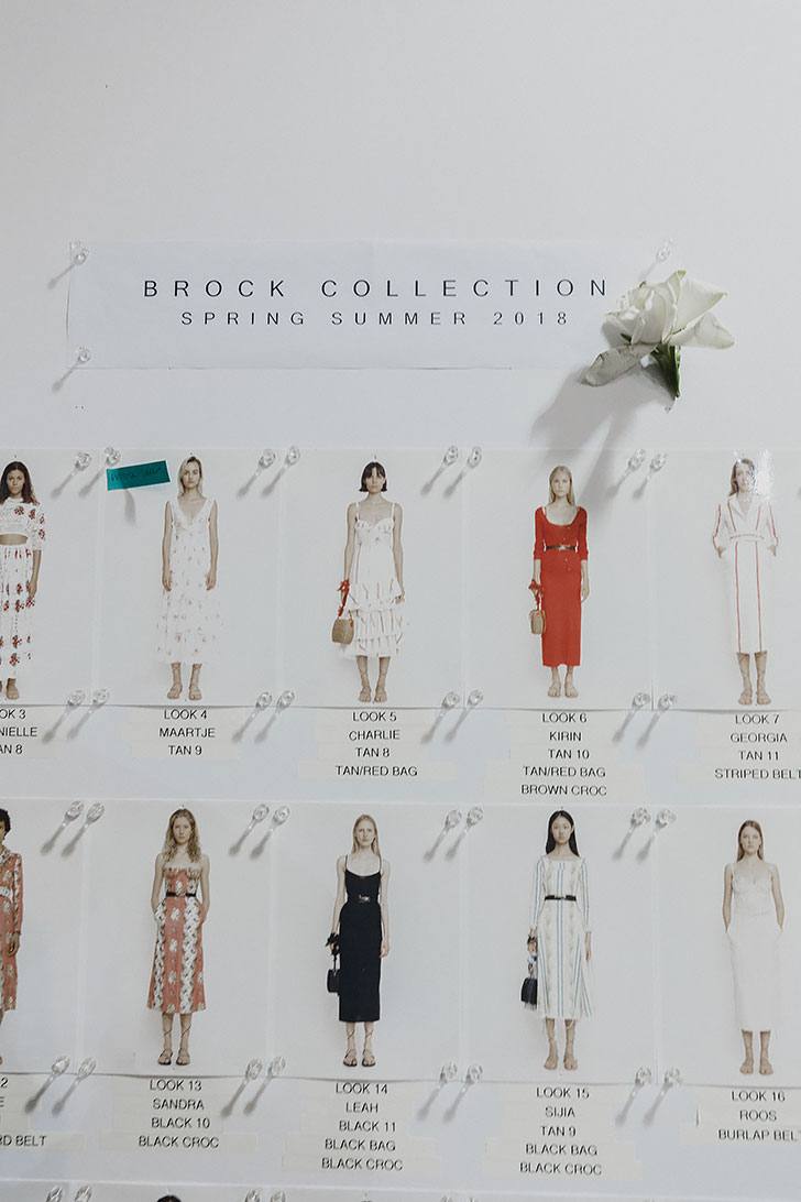 NYFW September 2017 Brock Collection SS 2018