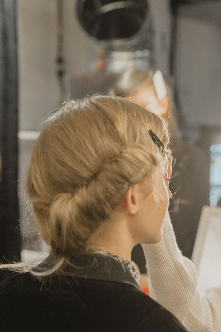 NYFW September 2017 Brock Collection SS 2018 Maybelline Makeup Backstage 