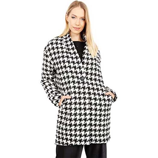 Double Ring Glossy Cocoon Coat - Women - Ready-to-Wear