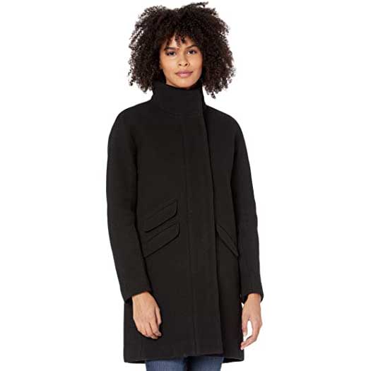 Italian Wool Cocoon Coat