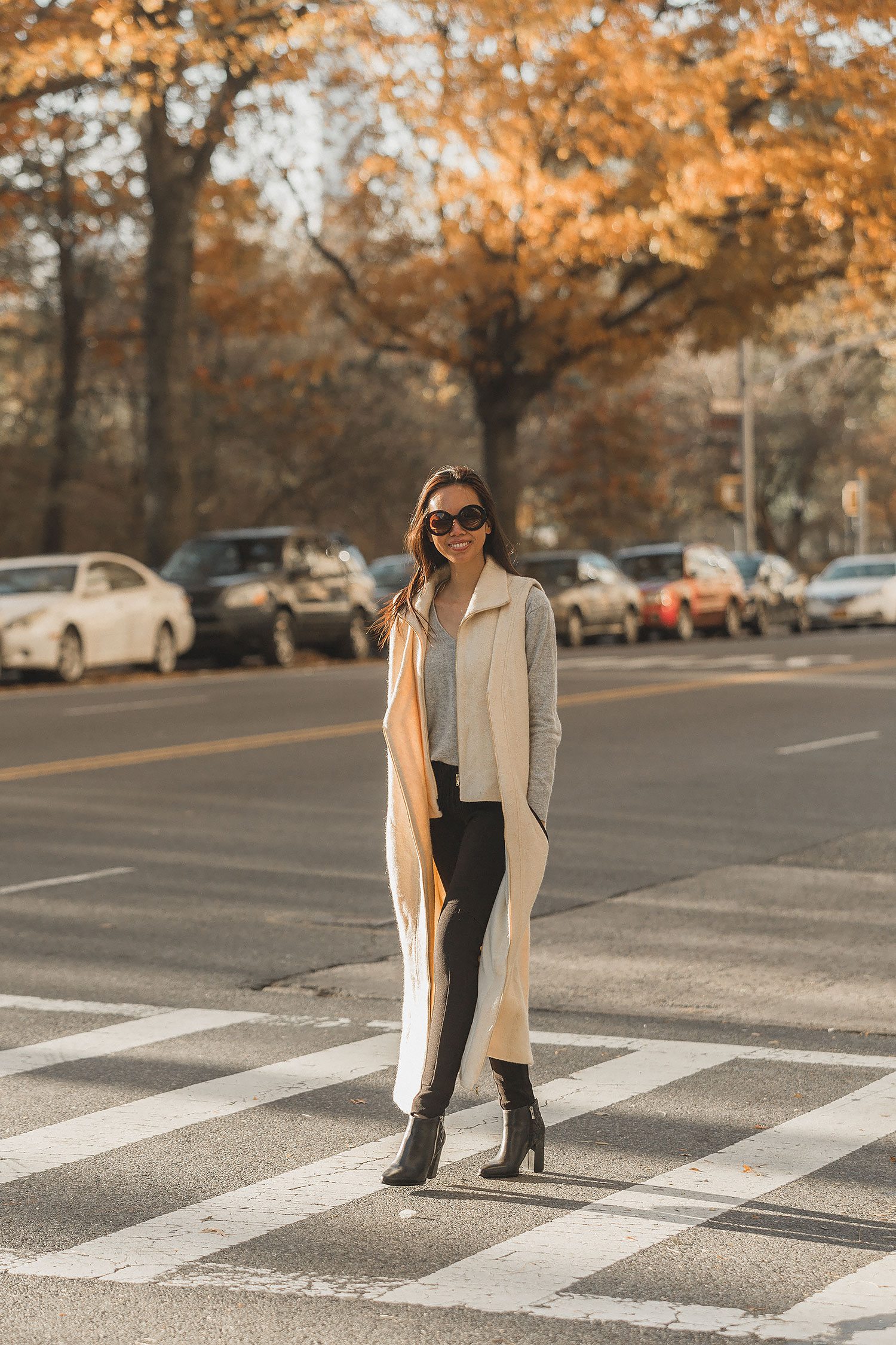 Look, Ma, No Sleeves! How to Wear a Long Sleeveless Vest with Style