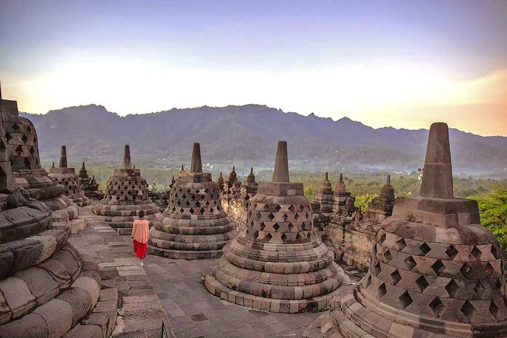 sunrise borobudur