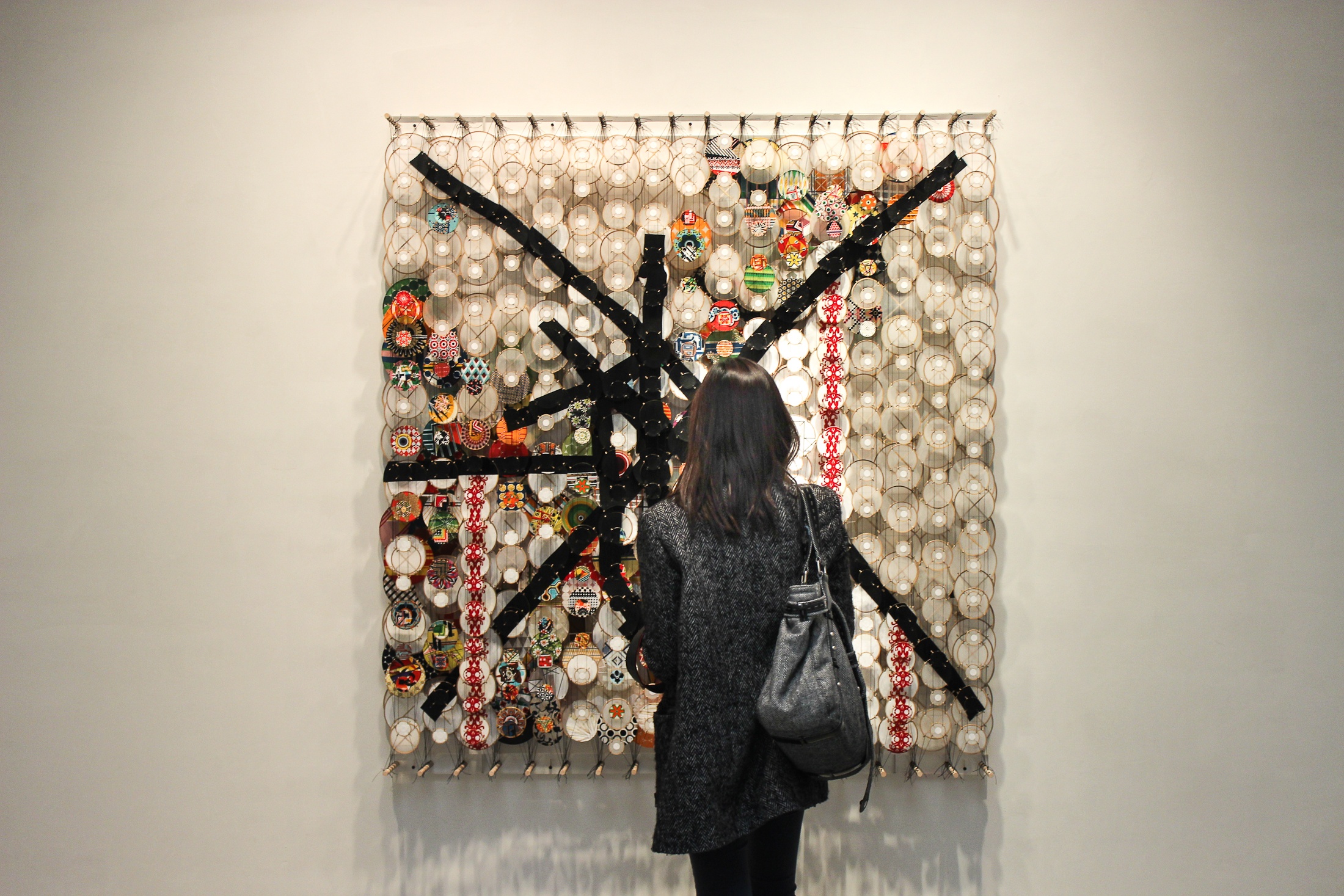 Jacob Hashimoto Sky Farm Fortress Mary Boone gallery Chelsea Galleries art artist kite installation shershegoes.com sher she goes