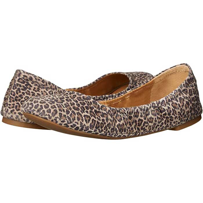 Zappos on sale leopard flats