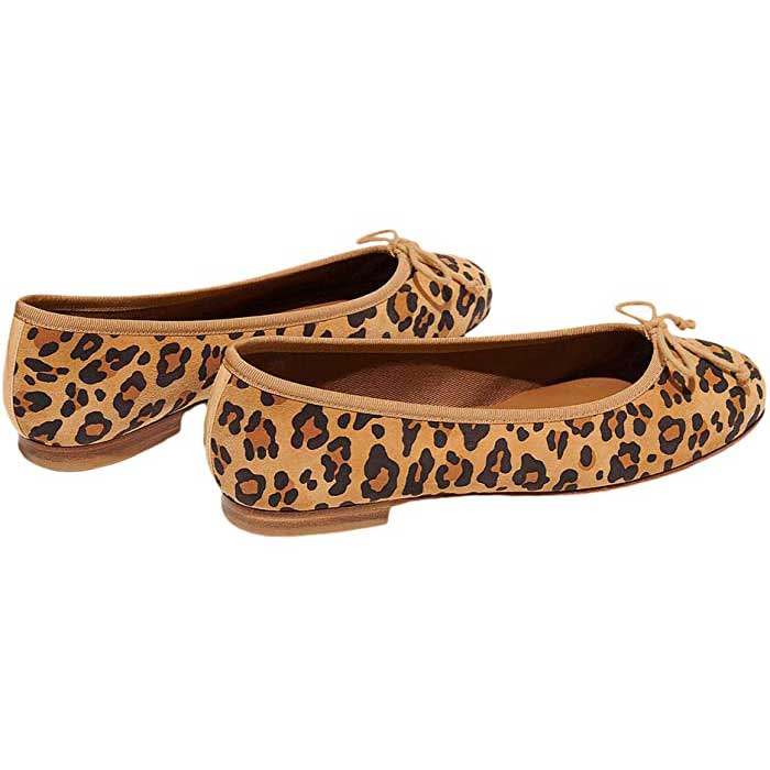 Most comfortable best sale leopard flats