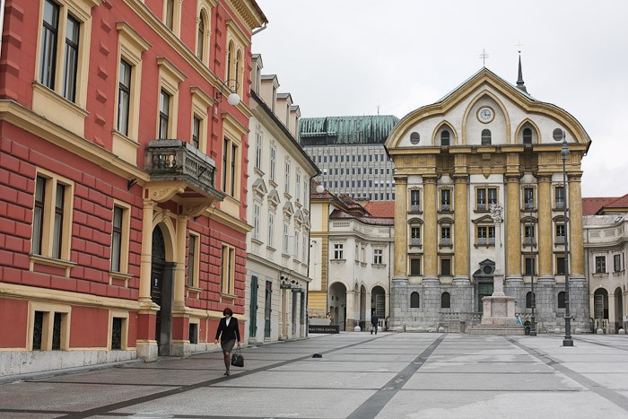 Eastern Europe Travel Tourist City Architecture Yellow red