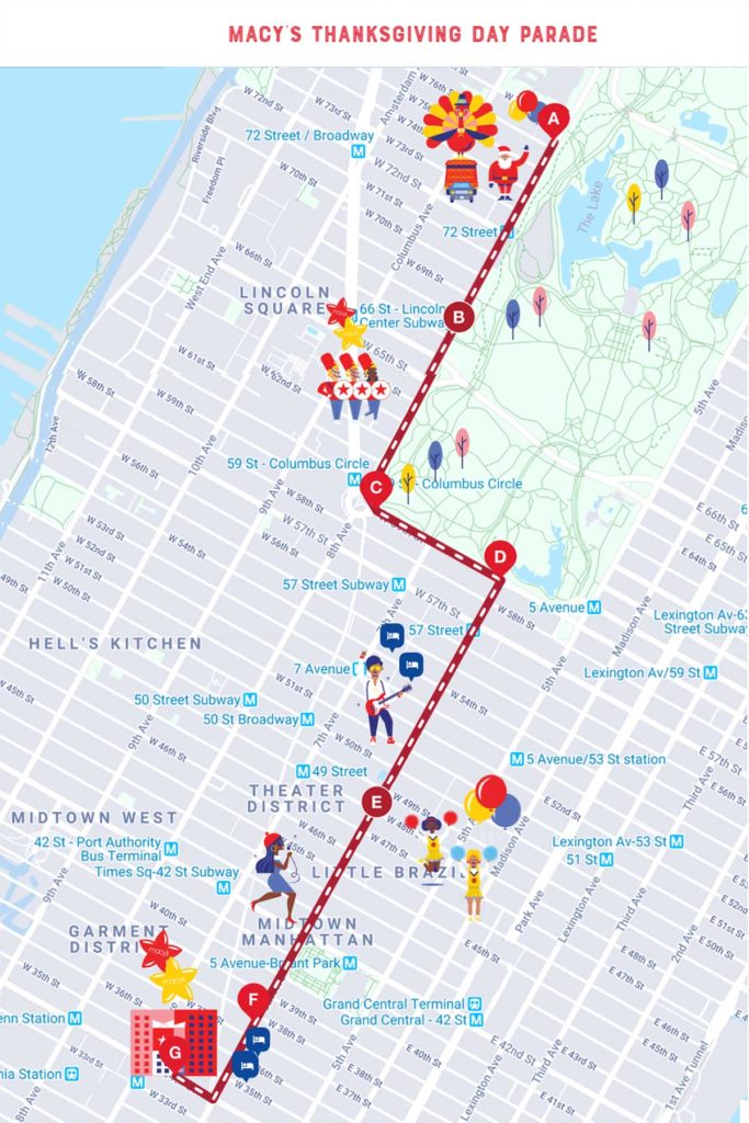 Follow THIS Route for the Macy's Thanksgiving Day Parade Route
