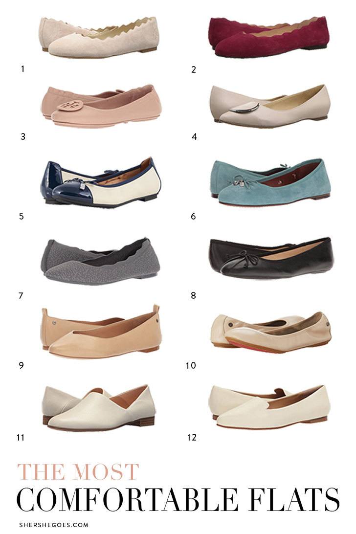 stylish flats for walking