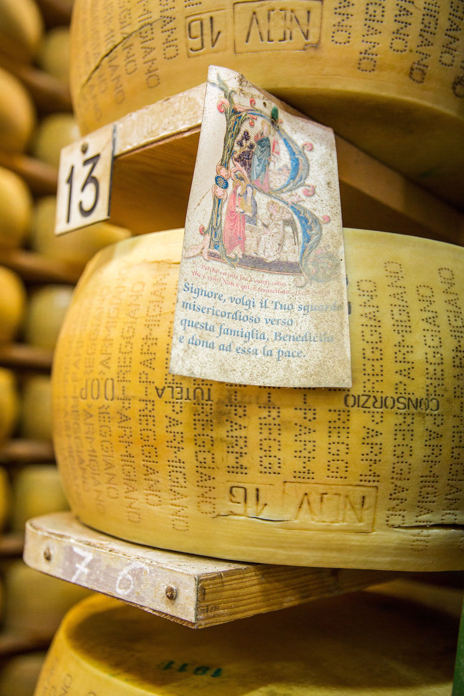 Parmigiano Factory in Parma Italy