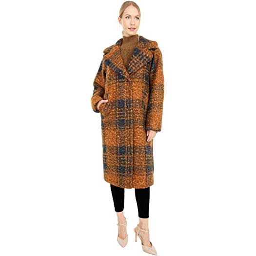 The 6 Best Plaid Coats For Women, Ladies Plaid Pea Coat