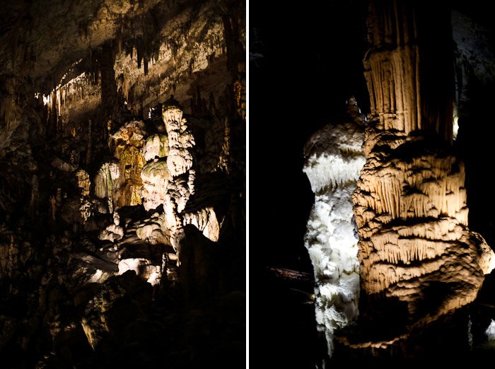 karst rock underground slovene Postojnska jama caves stalagmite stalactites
