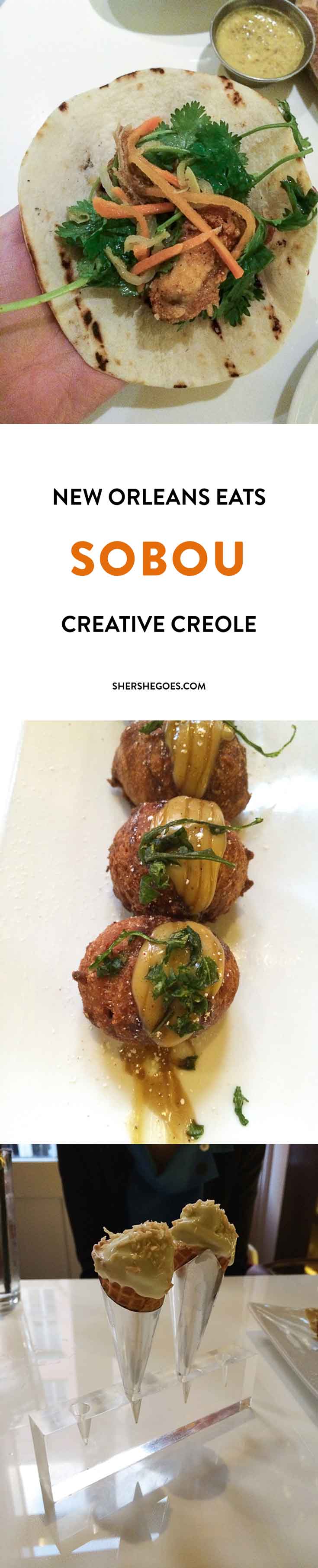 creative creoul cuisine in new orleans at restaurant SoBou