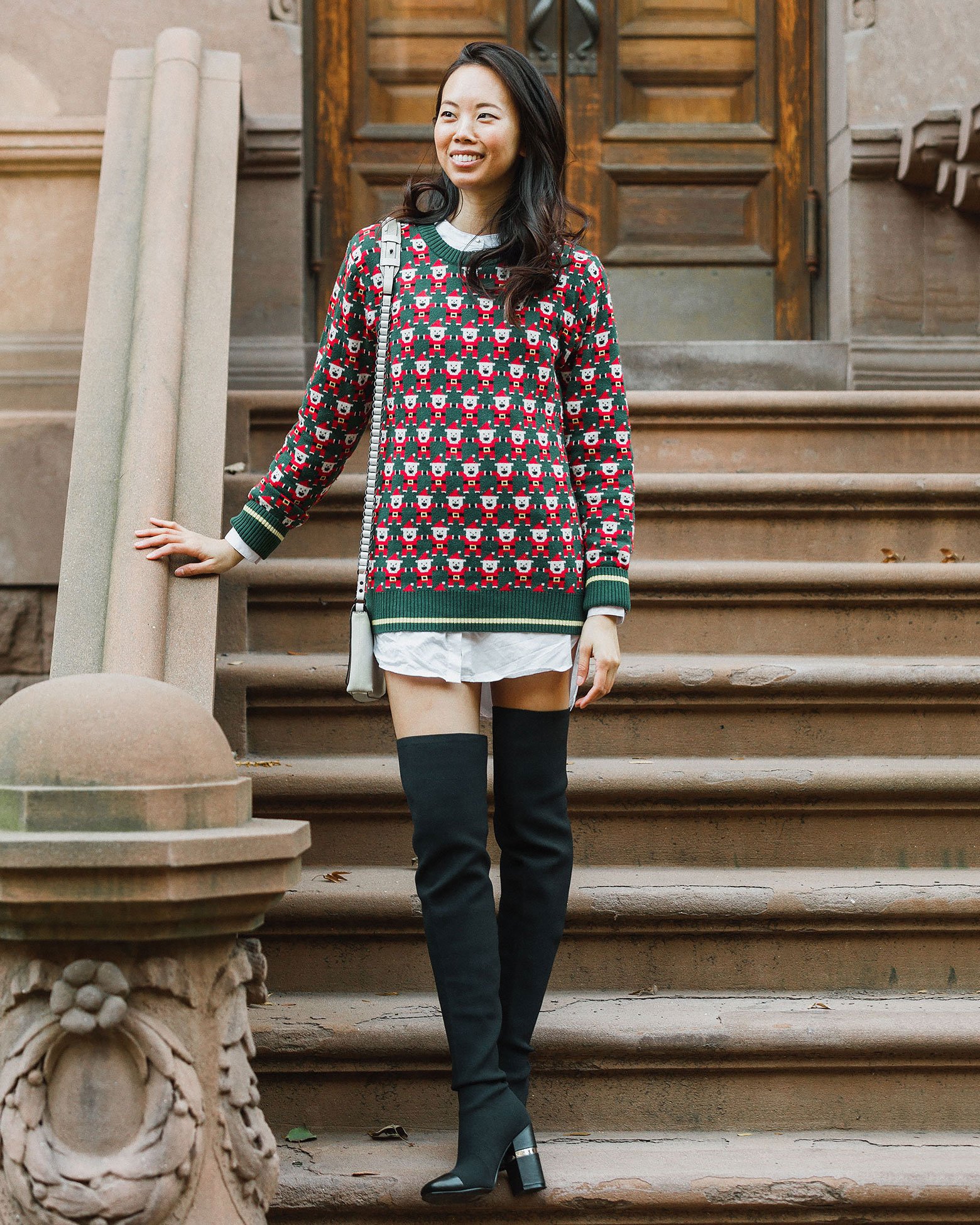 HOW TO STYLE A CHRISTMAS JUMPER - OUTFITS