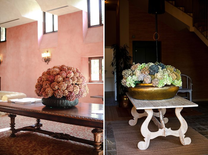 europe travel architecture bauer palladio interior decor flower flowers hydrangea vase table desk pink light