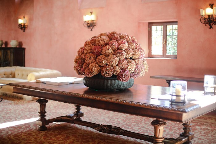 europe travel architecture bauer palladio interior decor flower flowers hydrangea vase table desk pink light