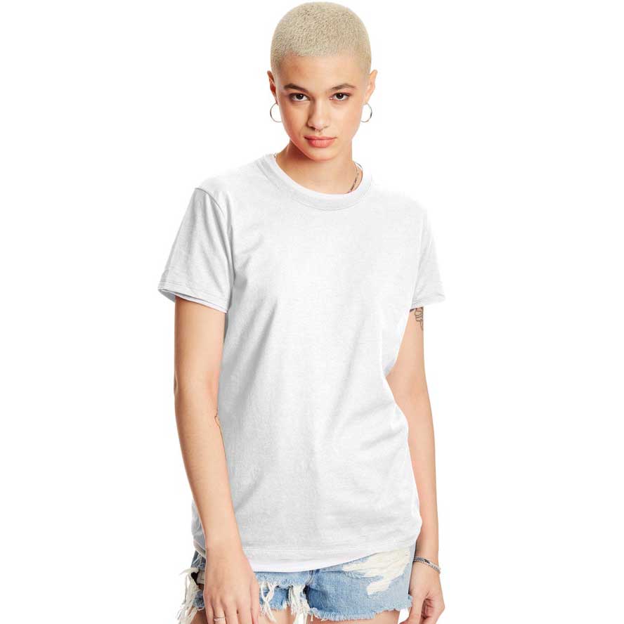 White-T-Shirt-Hanes