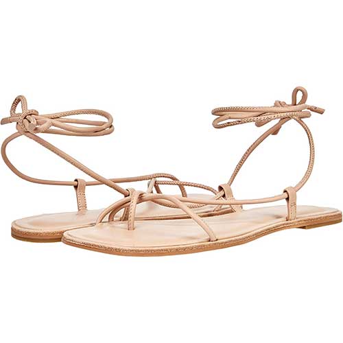 Buy > long strappy sandals > in stock