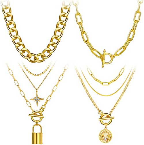 amazon-fashion-chunky-gold-chain-necklace