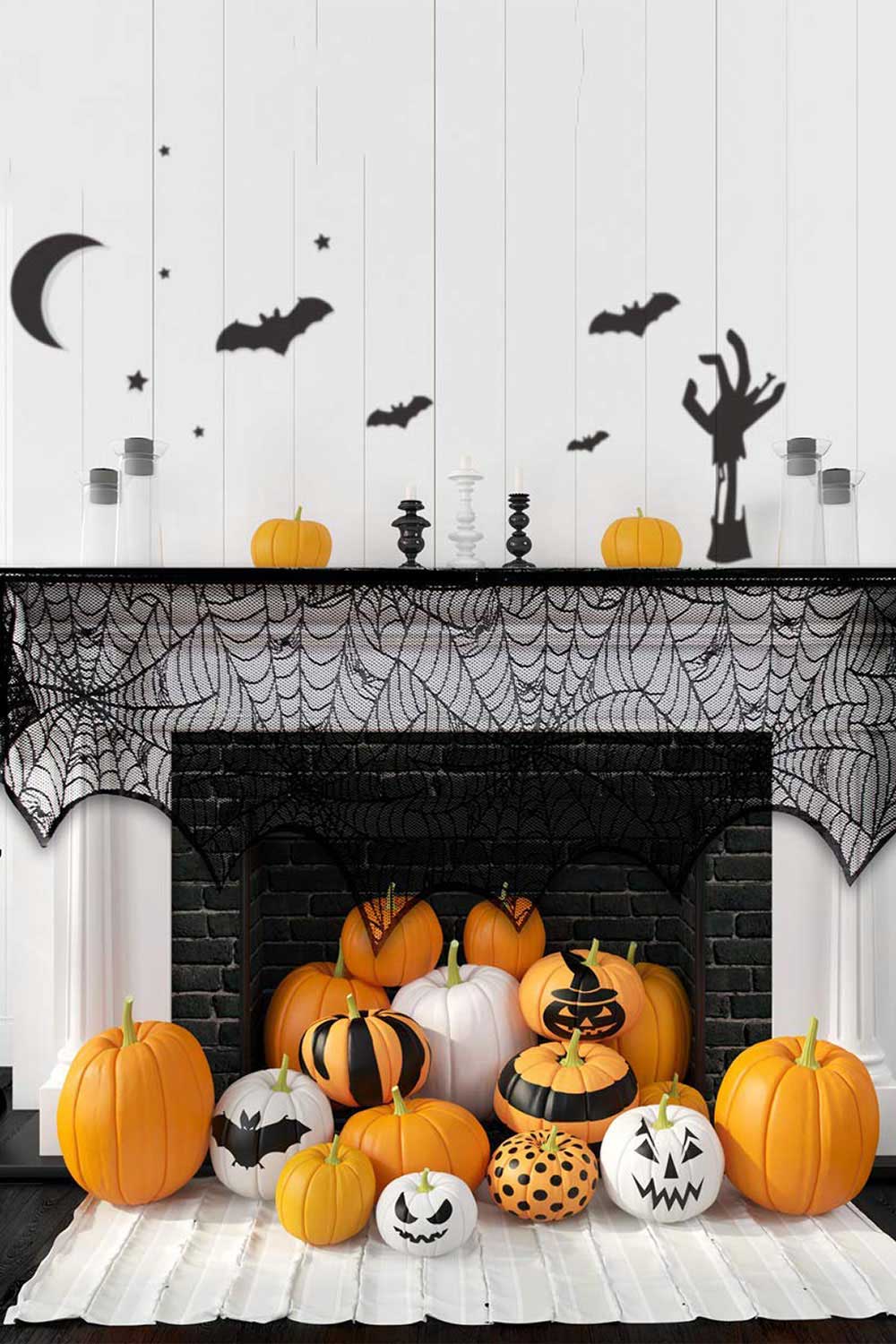 Harry Potter Halloween decor entryway - Sugar Maple Farmhouse