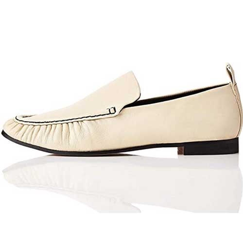 amazon-spring-fashion-white-leather-loafers