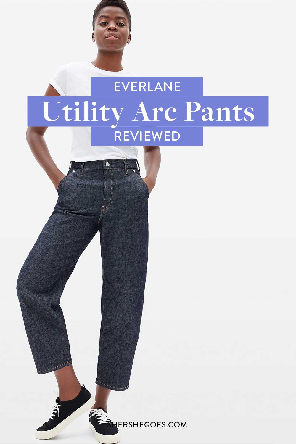 Everlane wide leg crop utility outlet pant