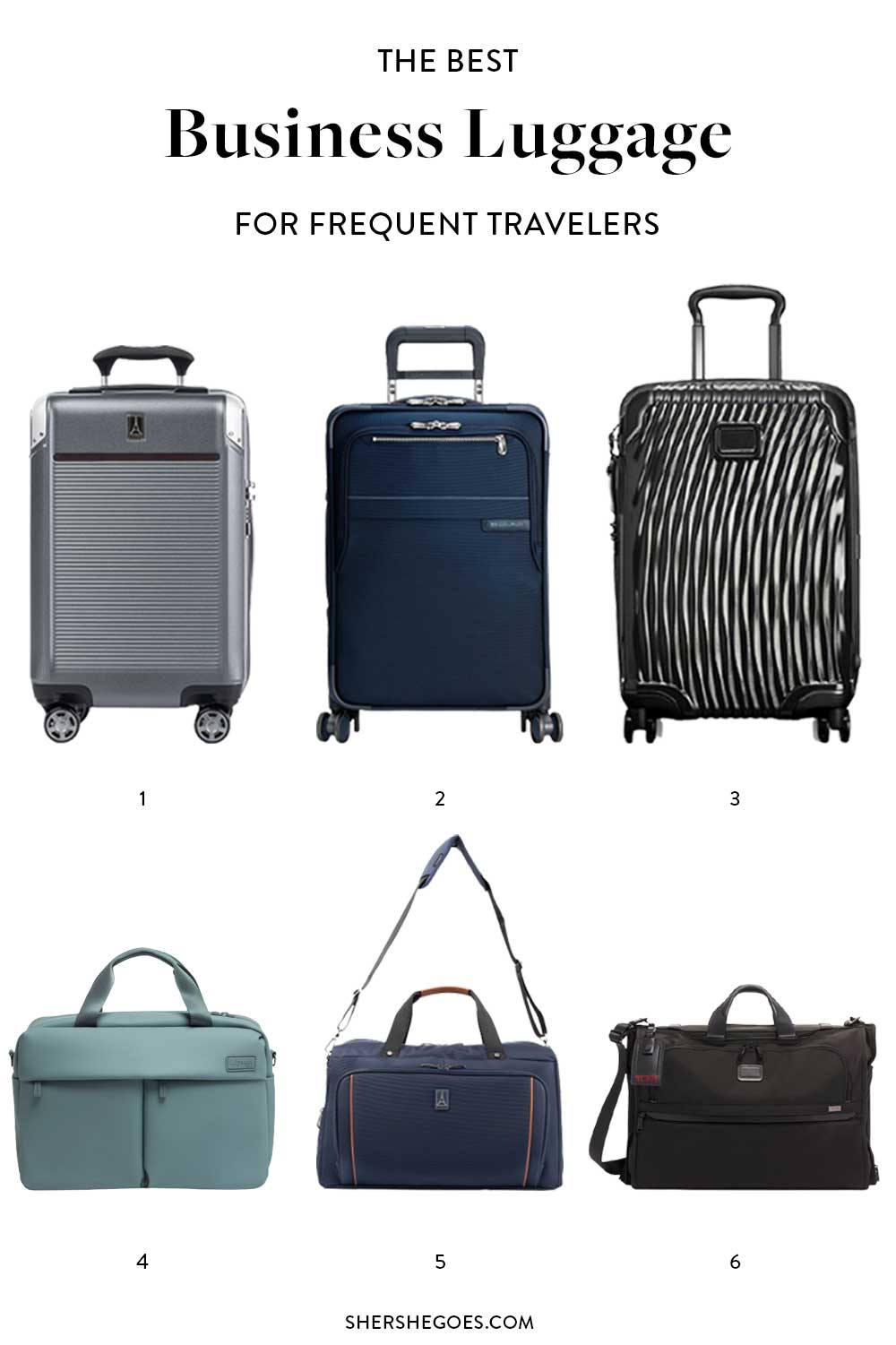 best luggage for business travel