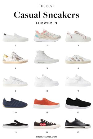 The 13 Best Women's Casual Sneakers for Effortless Everyday Style (2023)
