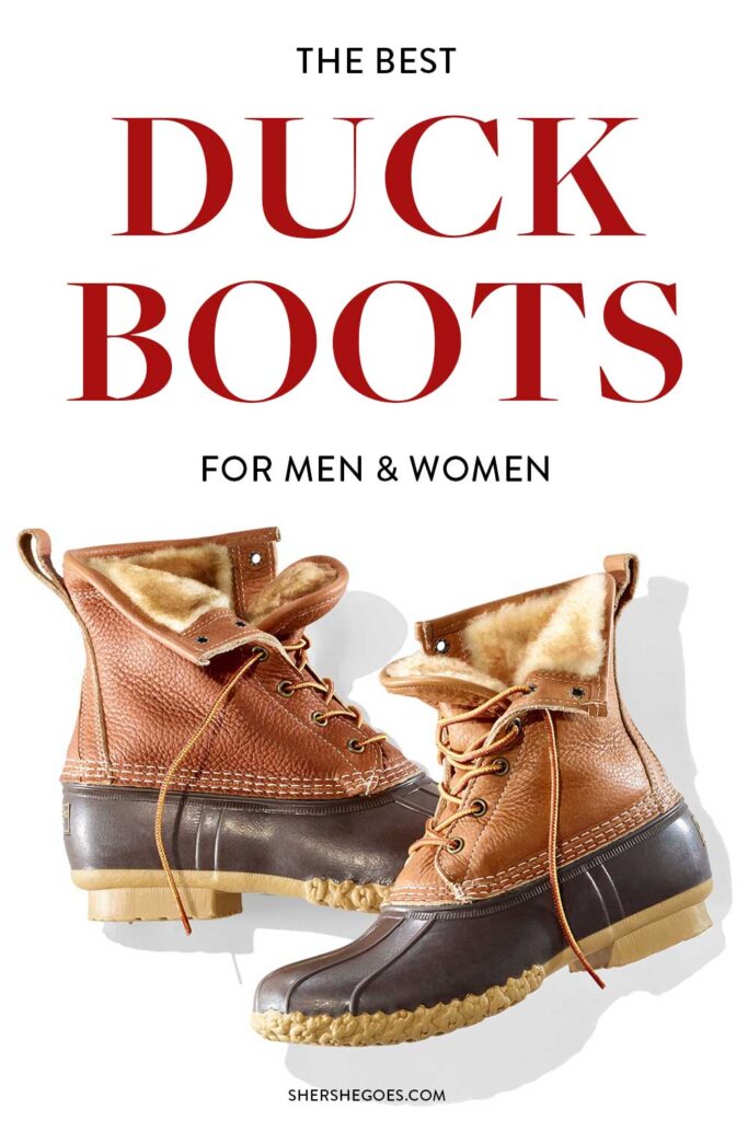 We Went Hunting for the 4 Best Duck Boots for Men! (2023)