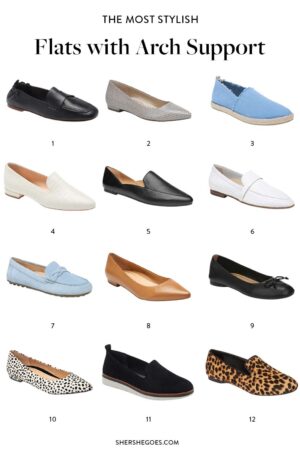 The Most Stylish Flats with Arch Support (2021)