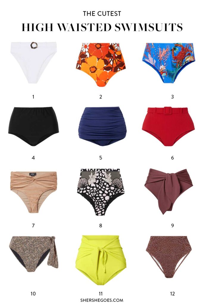 The Best High-Waisted Bikini Bottoms (2021)