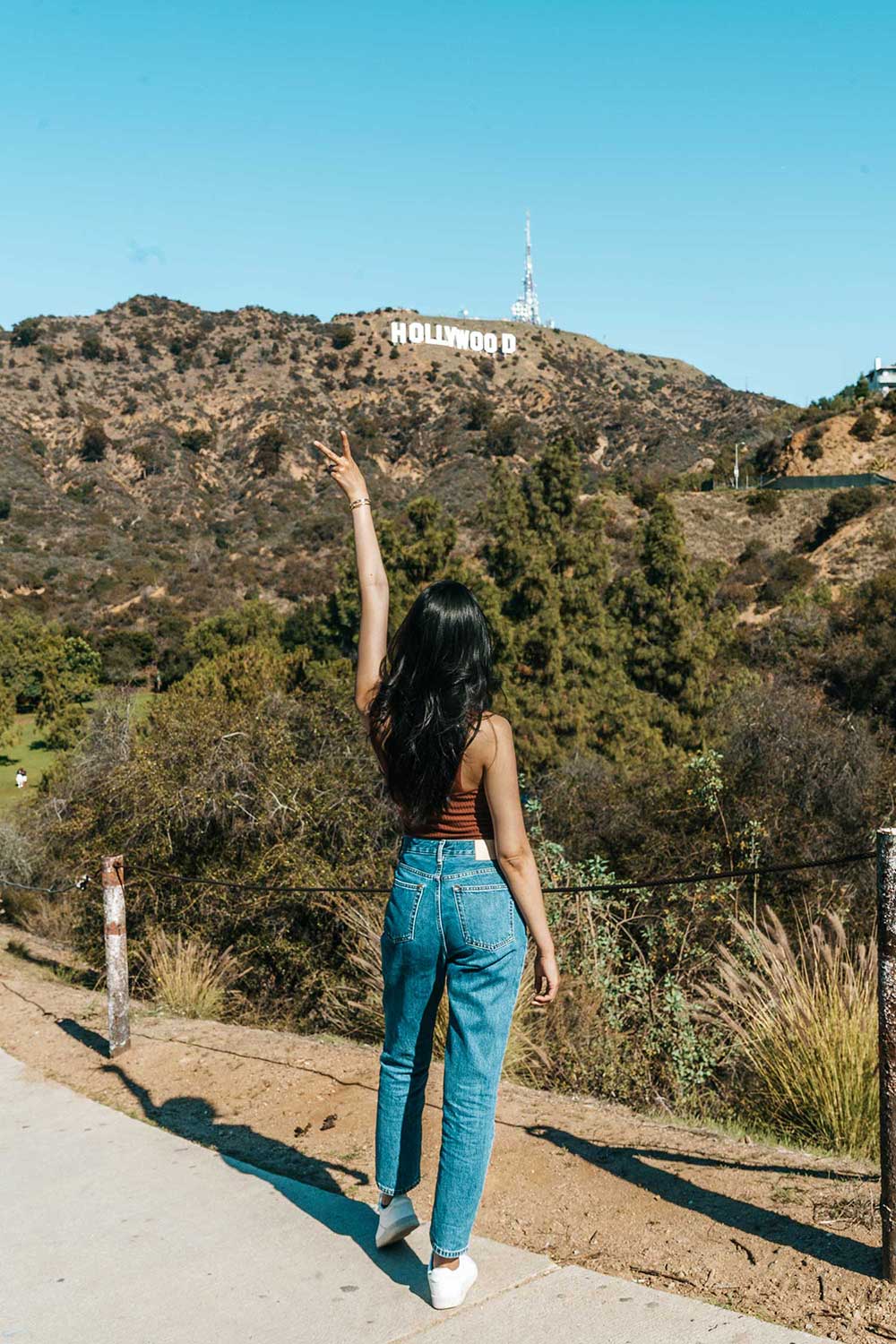 best hollywood sign photo spots