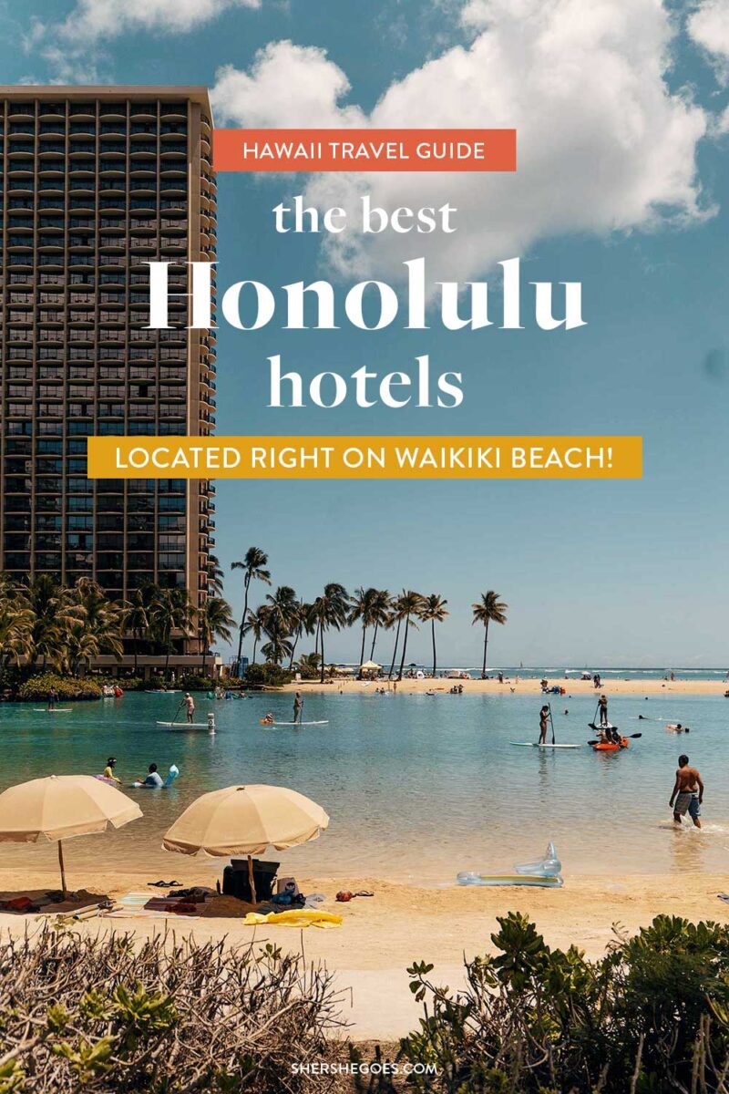 The 7 Best Hotels in Oahu Right On Waikiki Beach!