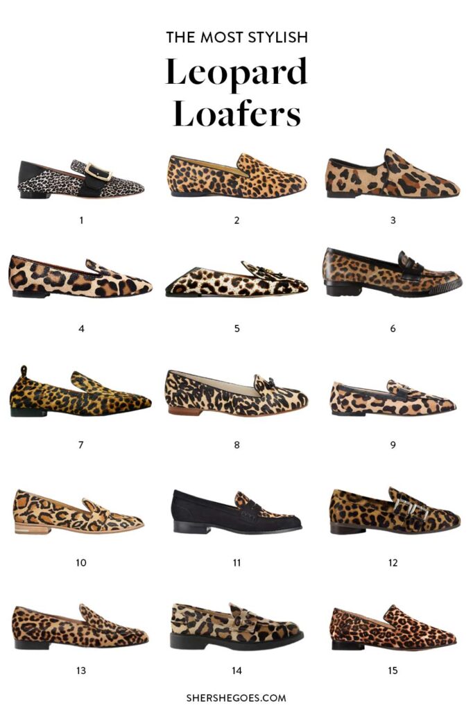 loafer leopard