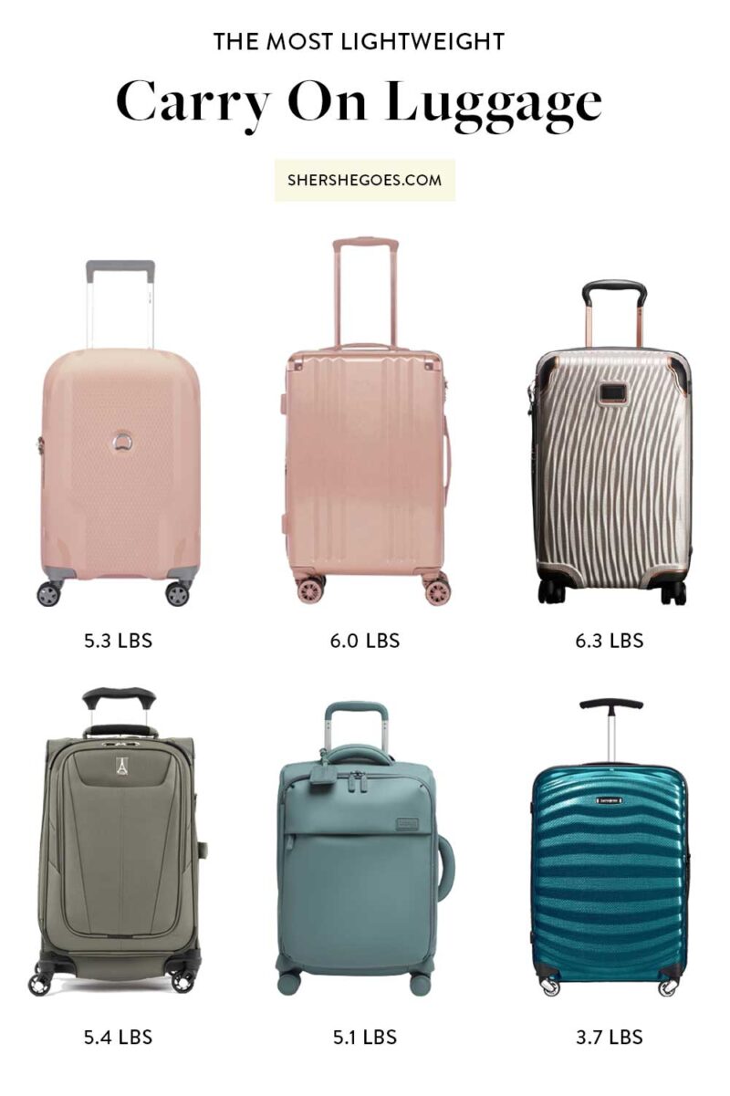 The Best Lightweight Luggage to Avoid Fees! (2021)