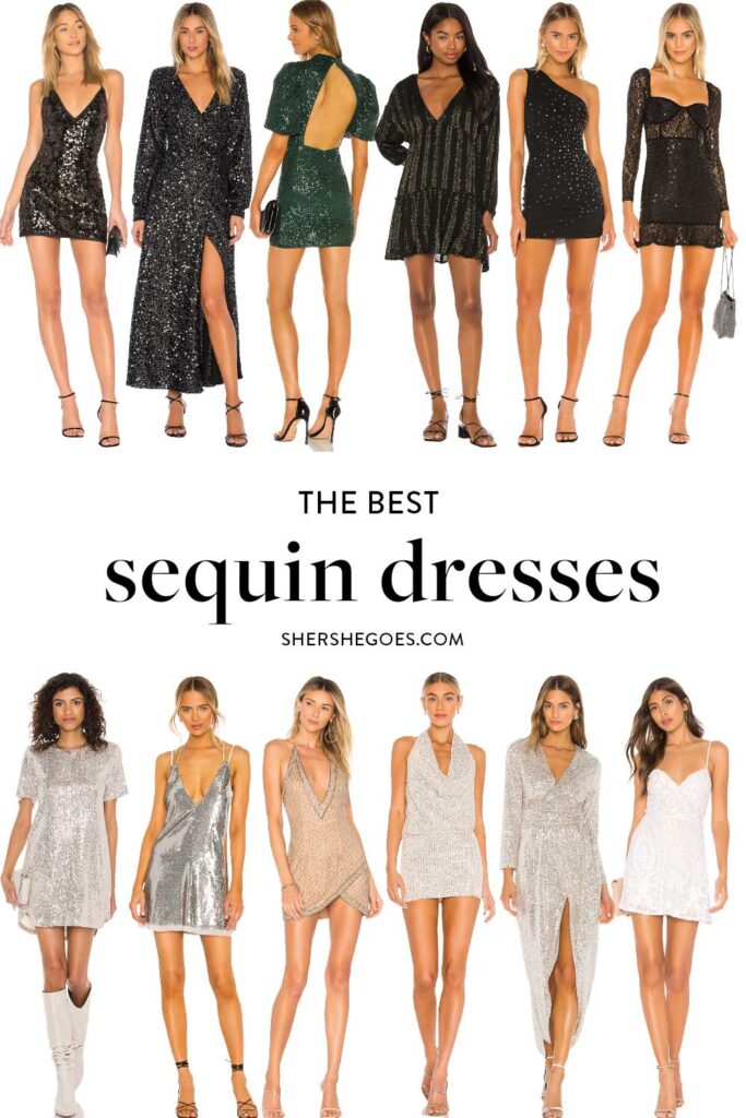 5 Sequin Dresses To Make Your Wardrobe Sparkle (2021)