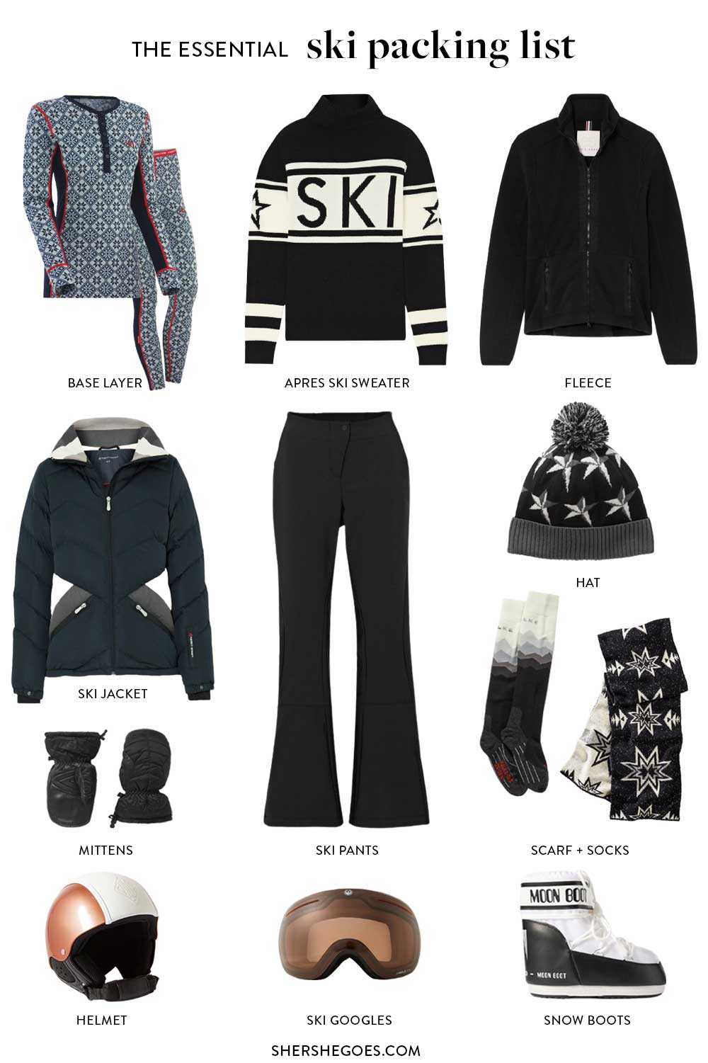 Après Ski Clothing Guide