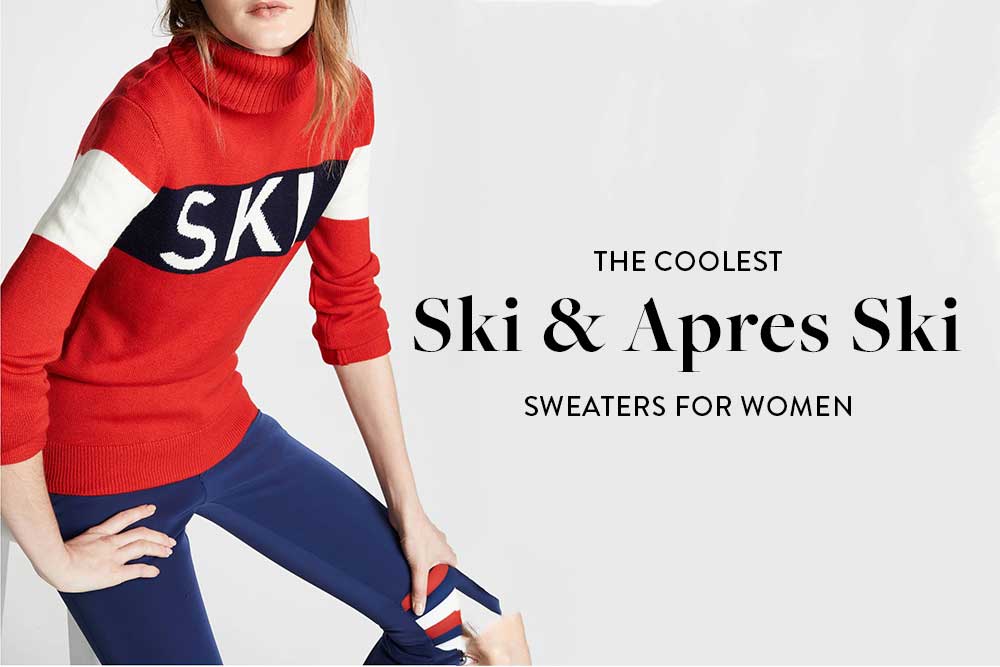 Luxury ski top sweaters