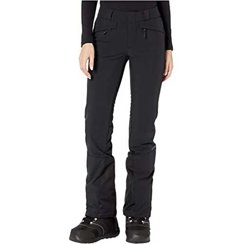 womens tight black ski pants