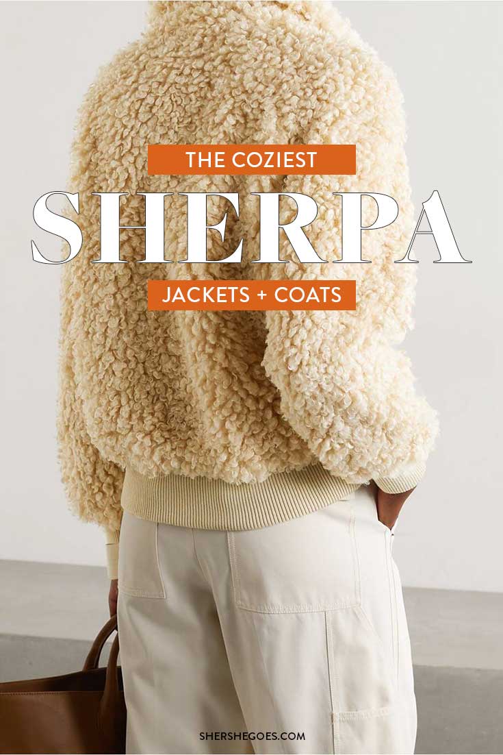 Best store sherpa coats