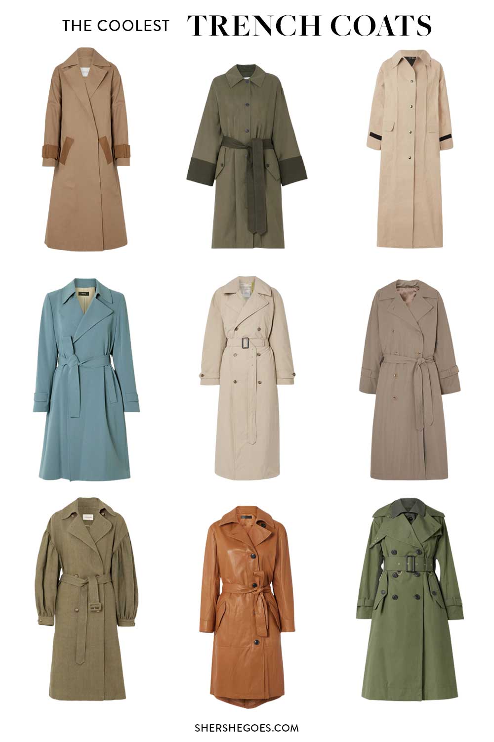 Coolest on sale trench coats