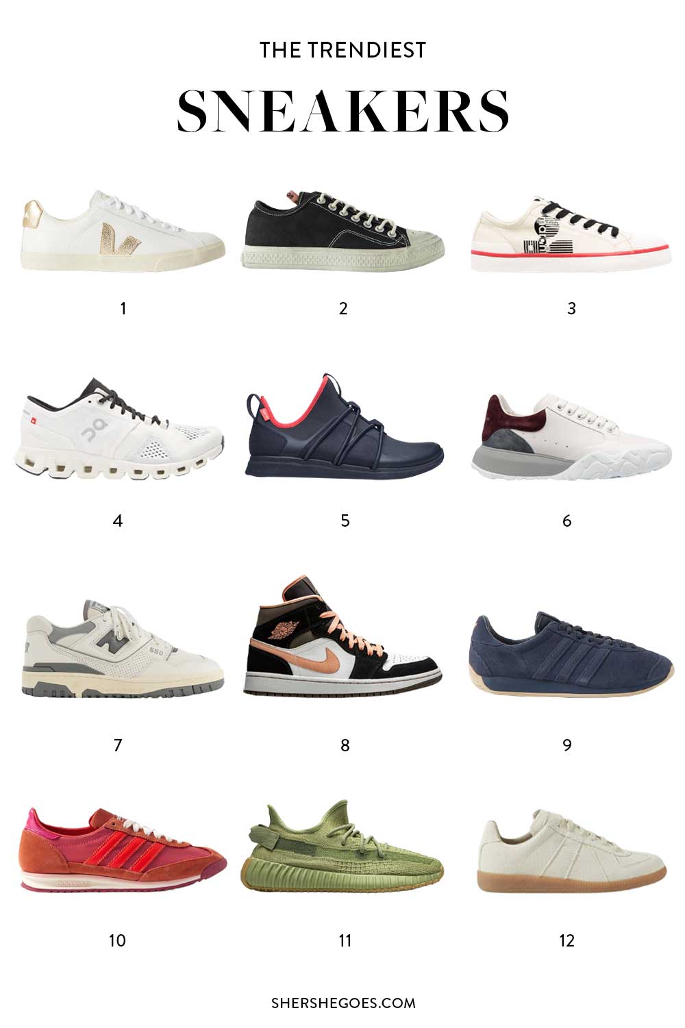 The 6 Trendy Sneakers You Can t Miss 2021 
