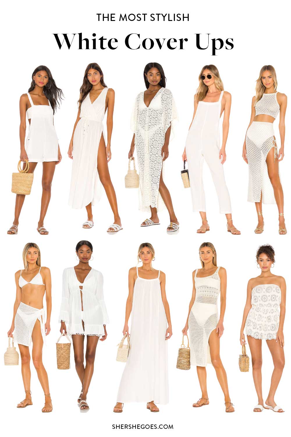 beach cover up dresses white